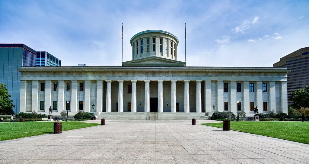 The Ohio Statehouse in Columbus