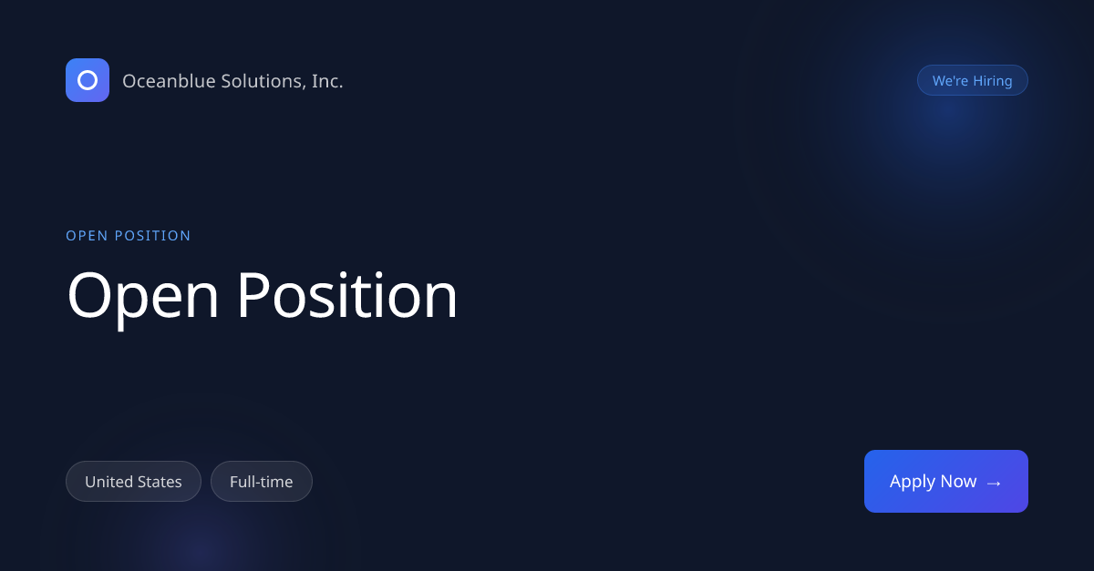 AI Architect - Remote, OH